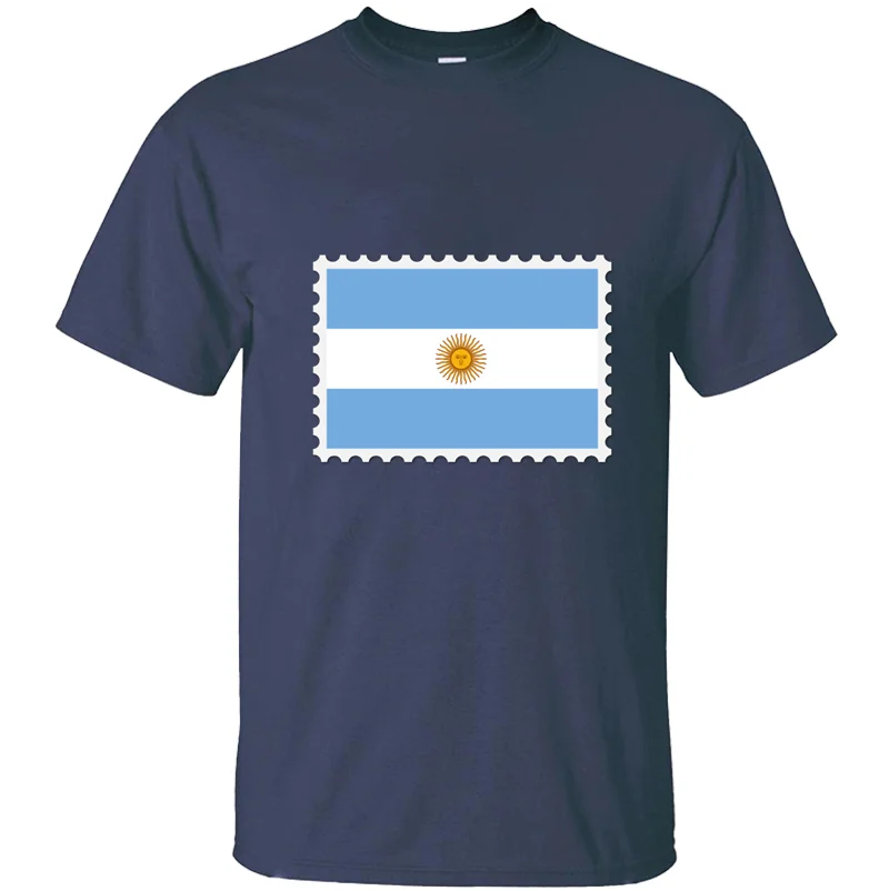 Cheap Sale Argentina Flag Stamp T-Shirt Men T Shirt Tshirt Cotton Clothes Design Plus Size 3xl 4xl 5xl Summer Tops |
