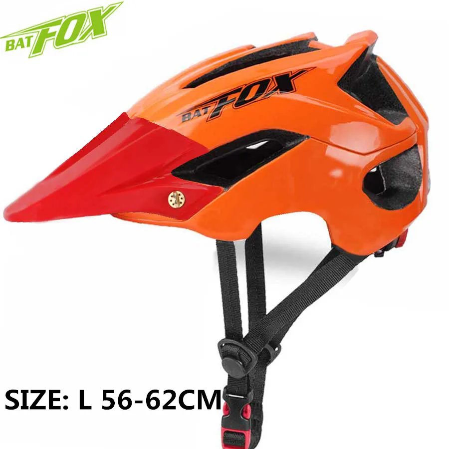 5002 BATFOX оранжевый велосипедный шлем MTB шлем casco bicicleta hombre capacete ciclismo велосипедная Кепка cinelli велосипедный шлем - Цвет: 5002