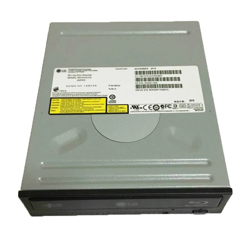Универсальный двухслойный оптический привод для LG 12X 3D BD RE DL Blu Ray Writer 16X DVD + R