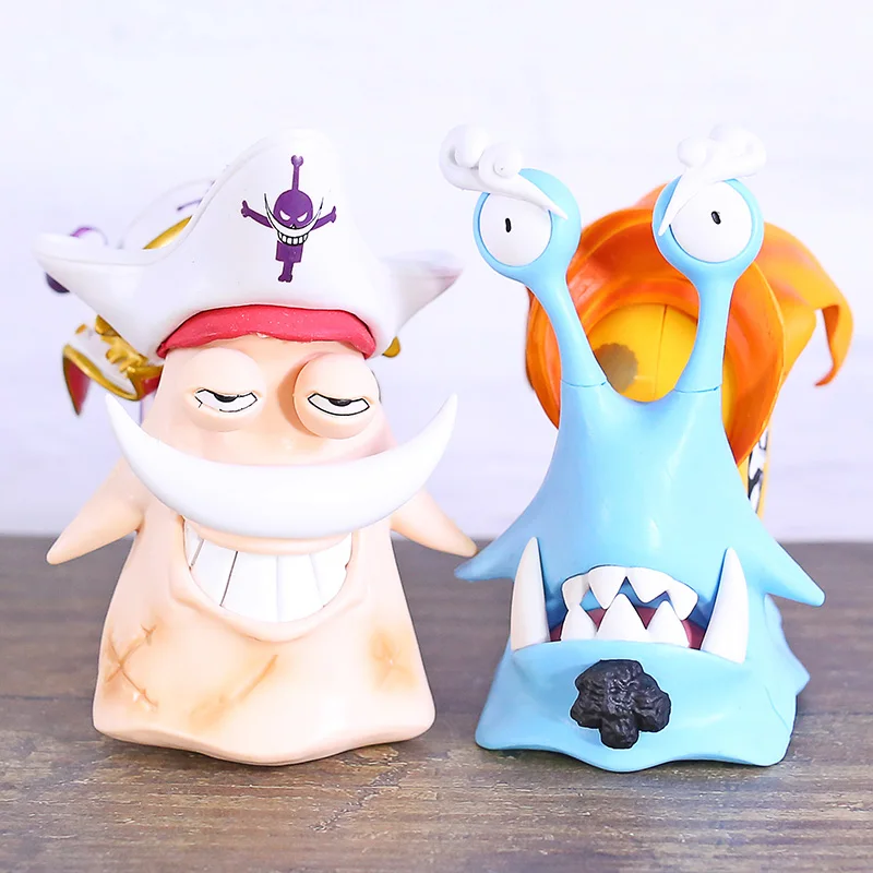 Улитка телефон Jinbe/Эдвард Ньюгейт ПВХ фигурка ден Муши модель игрушка | Игрушки и