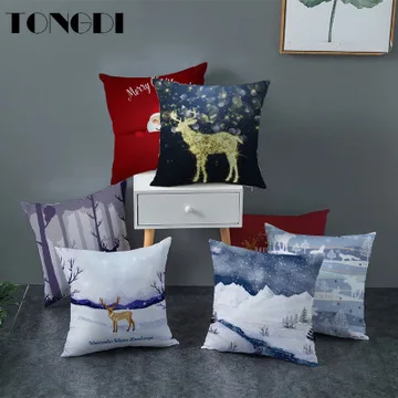 TONGDI искусственная кожа с принтом легкий бархатный высококачественный