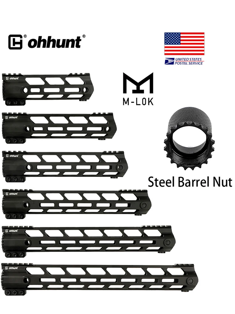 Тактика 7 &quot9&quot 10 &quot12&quot 13 5 &quot15&quot AR15 свободном M LOK Handguard Пикатинни ультра легкий