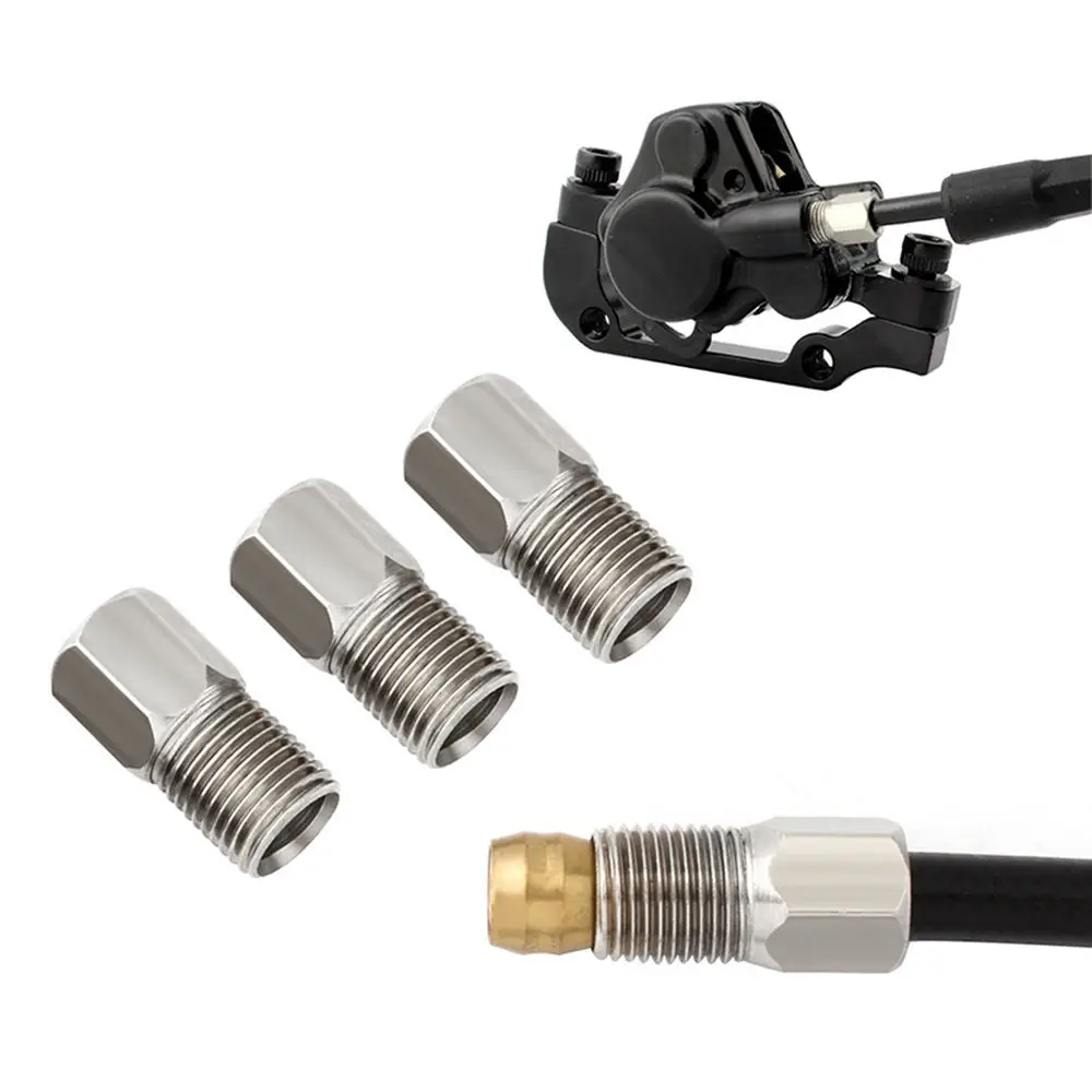 12 шт. MTB велосипедный масляный тормоз трубки винт полые болты из нержавеющей