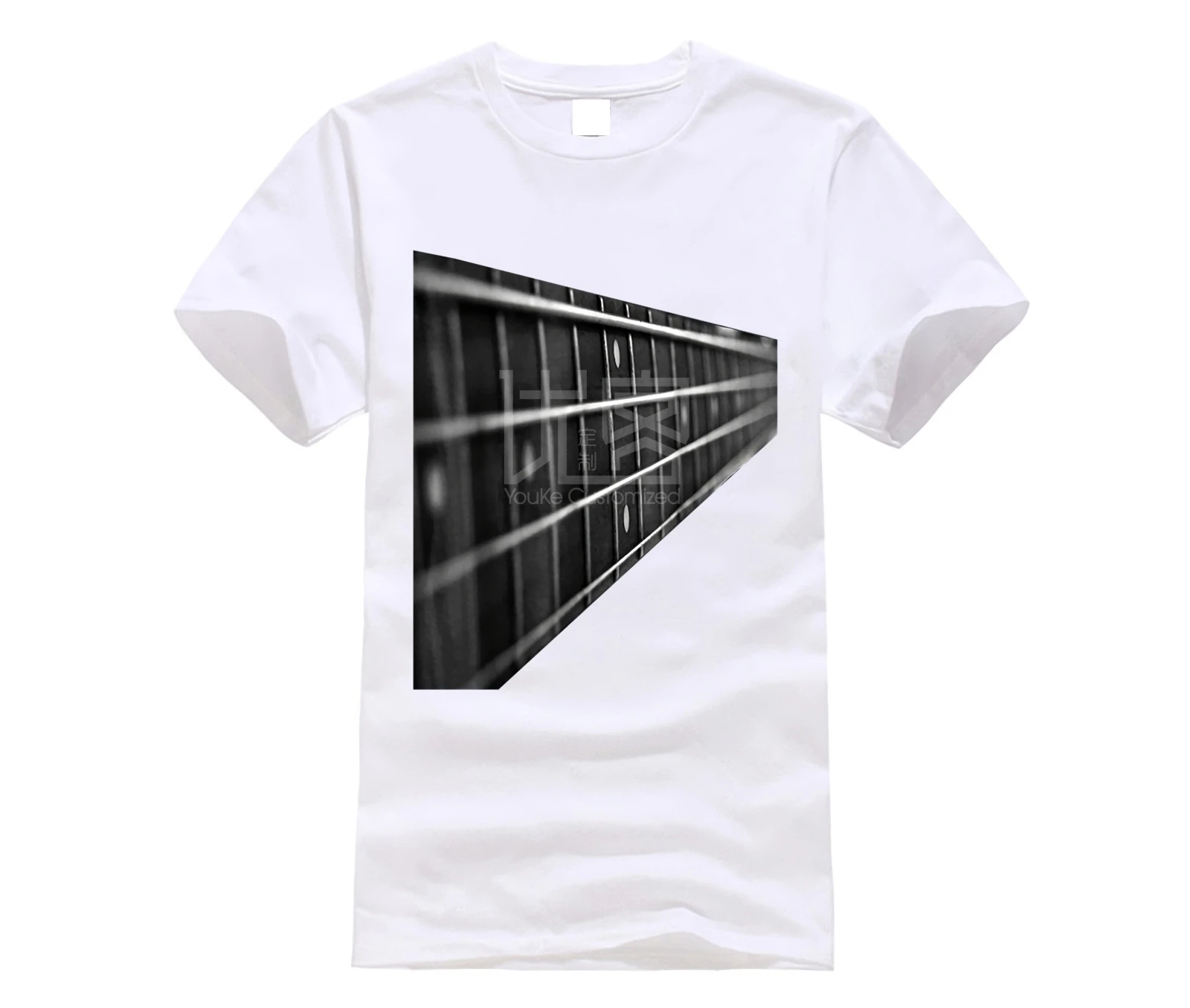 Брендовая мужская рубашка бас гитара Лад музыкальный плеер металл рок музыка