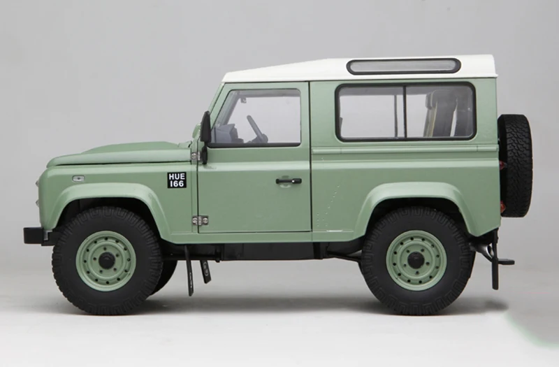 1:18 1990 защитник короткой оси версия вне-модель дорожного транспортного средства литья под давлением сплав моделирование ретро автомобиль произведение искусства Коллекция поклонников подарки
