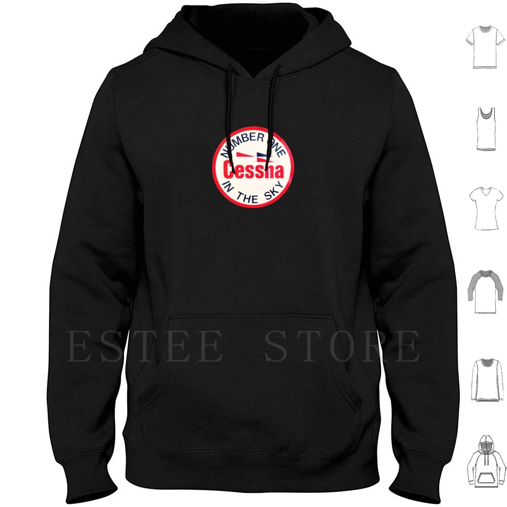 

Cessna Company Hoodie Long Sleeve Cessna Cessna 150 Cessna 152 Cessna 172 Cessna 180 Cessna 182 C172 General Aviation