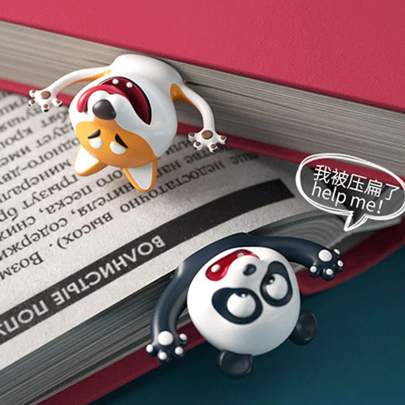 

Cartoon Animal Bookmark for kid and school stationery supplies