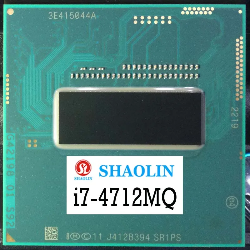 

Оригинальный официальный процессор SHAOLIN i7 4712MQ SR1PS 2,3 ГГц четырехъядерный восьмипоточный Процессор 6 Мб 37 Вт Разъем G3/rPGA 946B