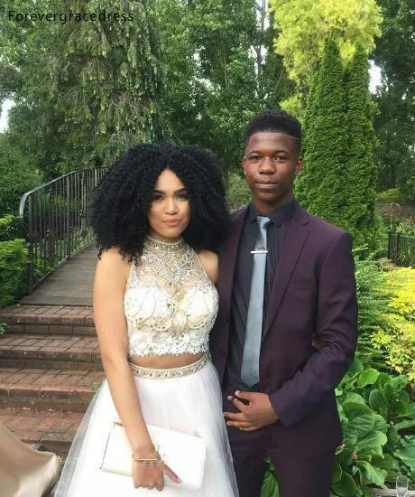 Сексуальное вечернее платье из двух частей недорогое с высоким воротом