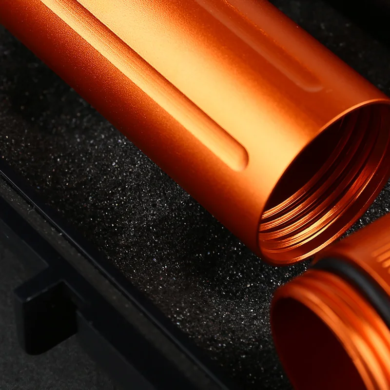 Высококачественная Портативная Алюминиевая черная Водонепроницаемая бутылка