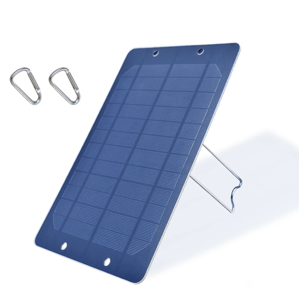 Portable Solar Charger 6V 6W Panel Monocrystalline Cell USB Output 5V 1A 2A for Mobile Phone Power Bank Charge | Электроника