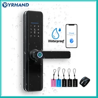 X7 bluetooth waterproof fingerprint ttlock smart electronic lock safe smart home