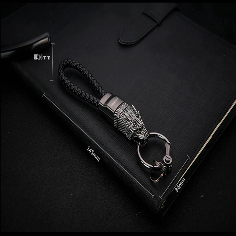 Кожаный брелок для ключей из цинкового сплава цинковый сплав аксессуары на