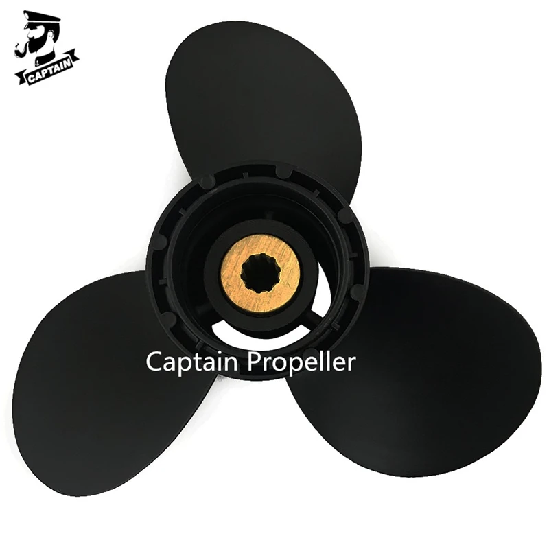 Подвесной пропеллер Captain 9 1/4x10 подходит для двигателя Suzuki DF9.9A DF9.9 DF8A 9.9HP 15HP лодка