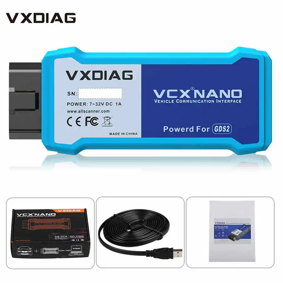 VXDIAG VCX NANO для диагностического инструмента GM/OPEL GDS2 WIFI версия устройство|vxdiag vcx