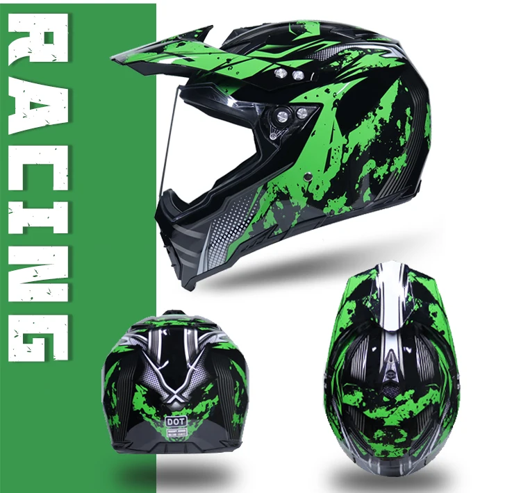 MSUEFKD внедорожный мото rcycle шлем с солнцезащитным козырьком moto-Cross moto cross шлем с двойным щитком racing moto