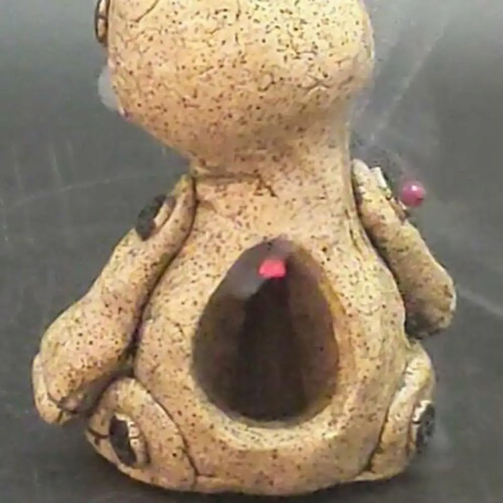 Voodoo Doll Cone Burner Incense Desktop Resin Ornament Handmade Carft Ornaments Decorative Props Home Decoration Censer | Игрушки и