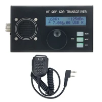 10w max usdx 8 band sdr all mode usb lsb cw am fm hf ssb qrp transceiver qcx ssb with battery and mic