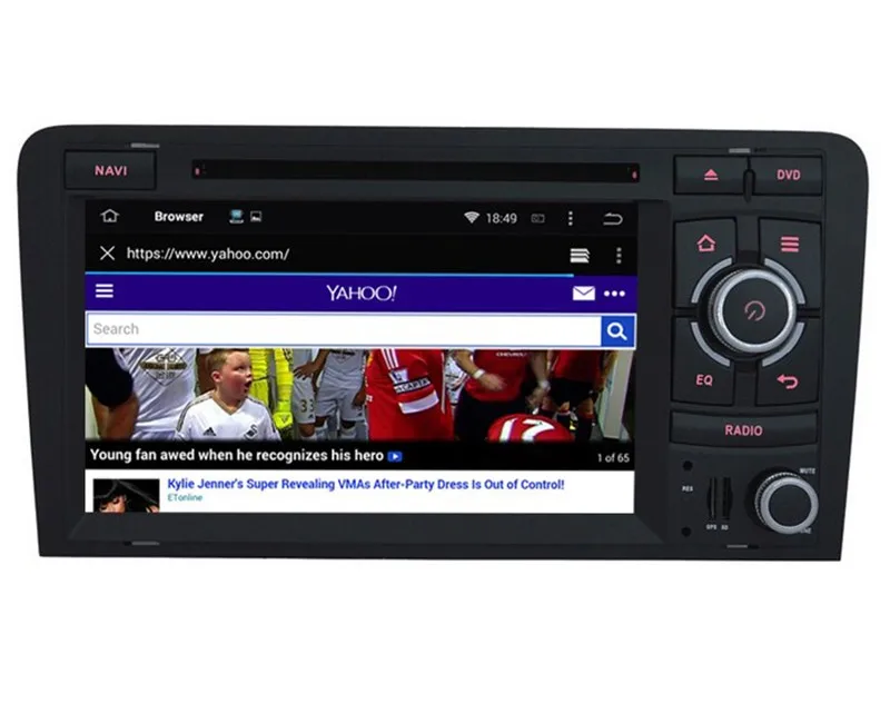 Android 8 0 7 1 6 Автомобильный DVD плеер GPS навигация Sysrtem для Audi A3 S3 RS3 2003 2011 Радио стерео