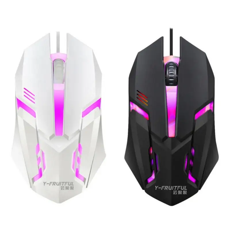 s1 gaming mouse 7 colors led backlight ergonomics usb wired gamer mouse flank cable optical mice gaming mouse for laptop mice pc free global shipping