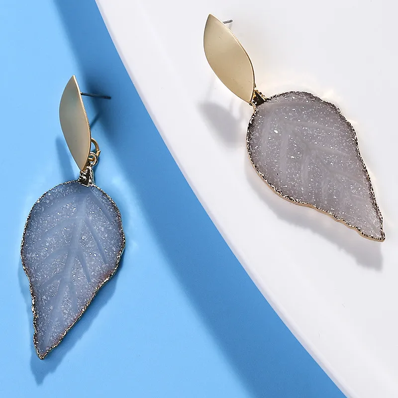 Новинка серьги подвески HOCOLE для женской люстры модные золотистые металлические