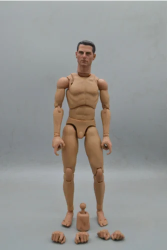 A34headbody COO модель BD001 твердое тело 1/6 Sca скульптурная голова с узким плечевым корпусом Стандартный много вариантов для выбора коллекционной фигуры - Цвет: A34headbody