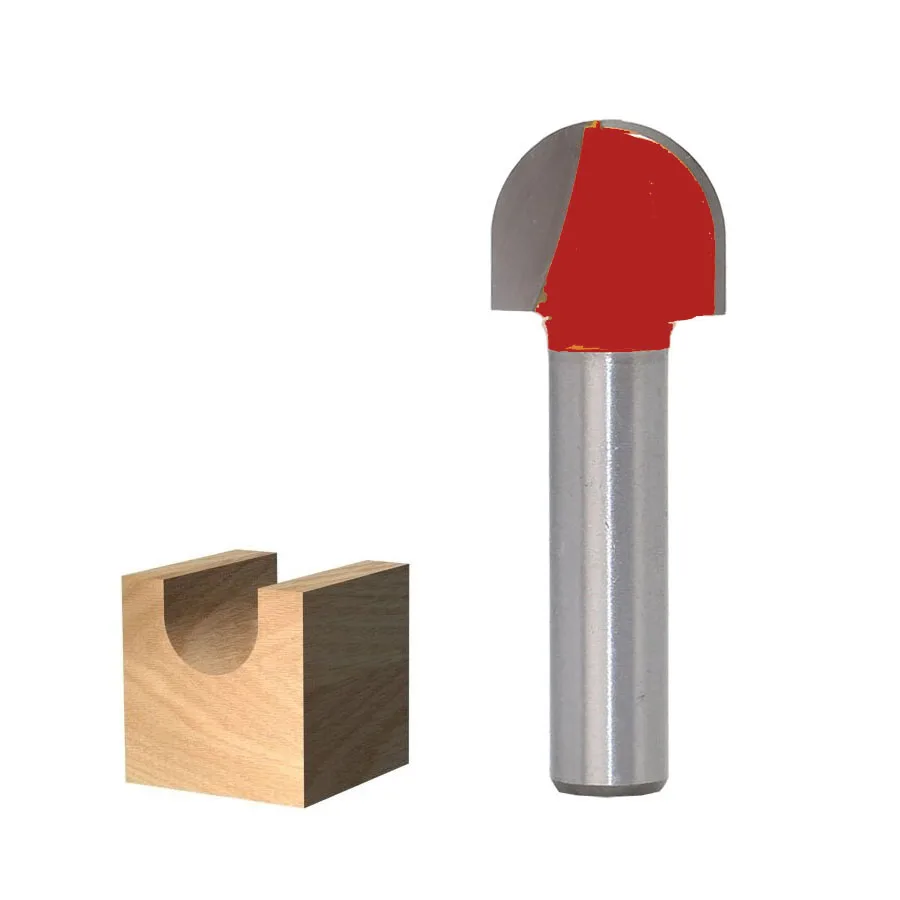 

1PC 8MM Shank Milling Cutter Wood Carving Corner Rounding End Mills Router Bits For Wood Woodworking Router Bit Milling Cutter