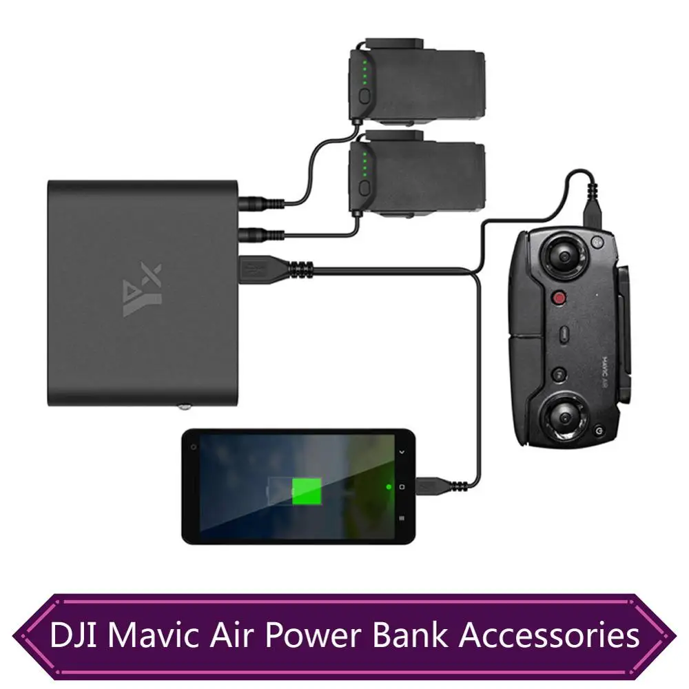 Портативное зарядное устройство для DJI Mavic мобильного телефона с USB