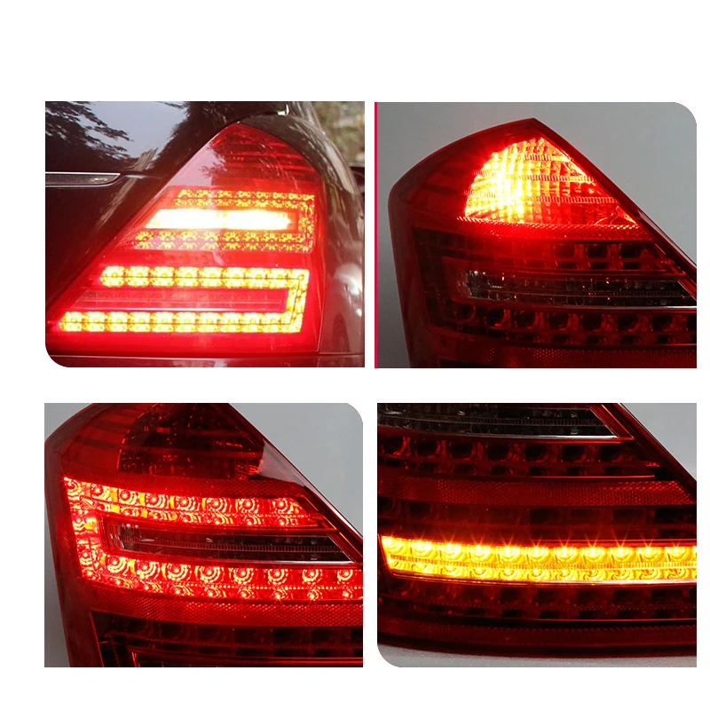 Автомобильный светодиодный задний светильник в сборе для Mercedes Benz W221 S Class 2005 2012