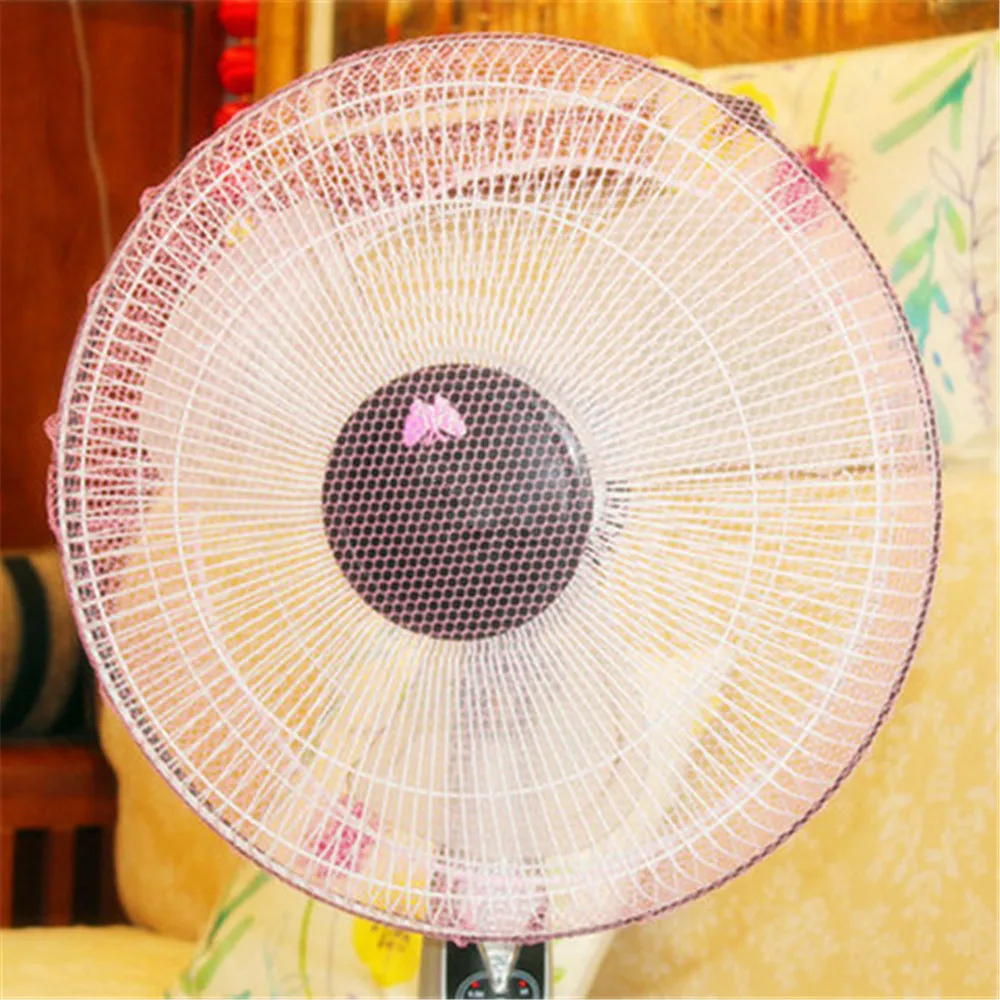 Round Fan Filters Summer Safety Nets/fan Dust Dustproof Mesh Cover Protect Stand Guard Storage Bag | Дом и сад