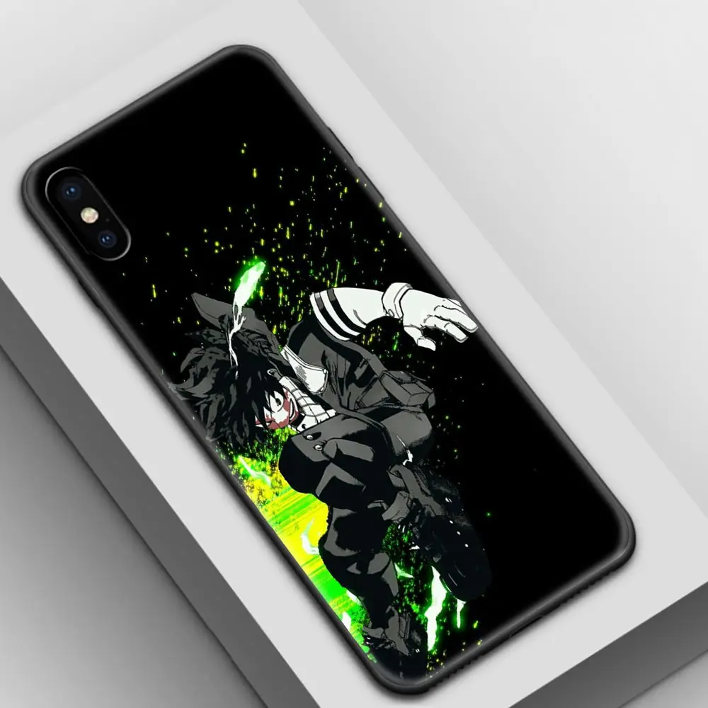 

boku no hero celular Shockproof Cover for iPhone 7 8 11 12 Pro MAX 6 6S Plus XS MAX XR SE 2020 Soft Phone Case Fall TPU Shell