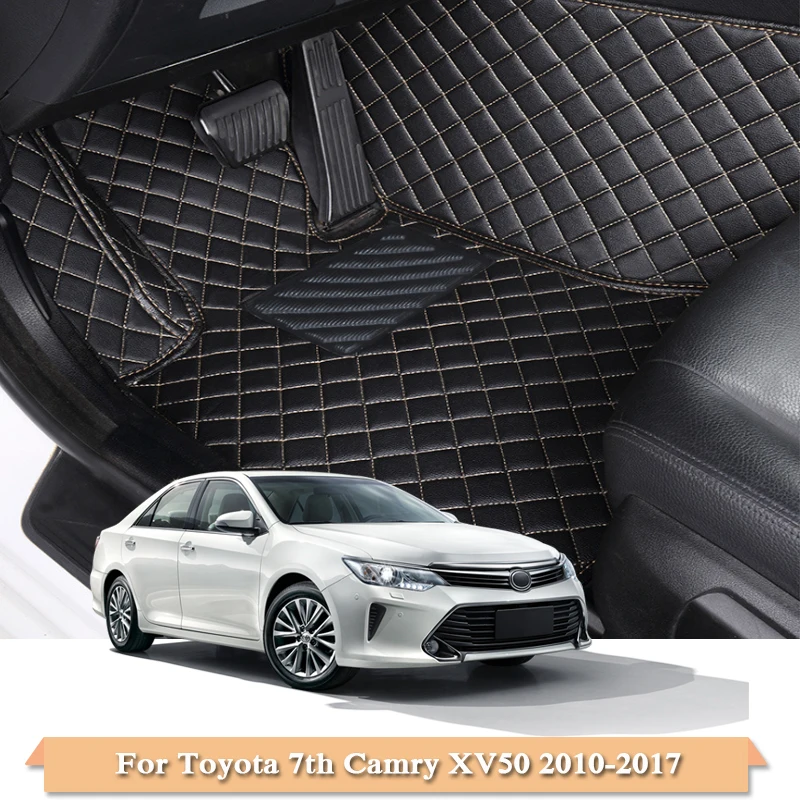 Автомобильный Стайлинг PU для Toyota 7th Camry XV50 XV70 2012 2019 LHD 5 мест автомобильные коврики
