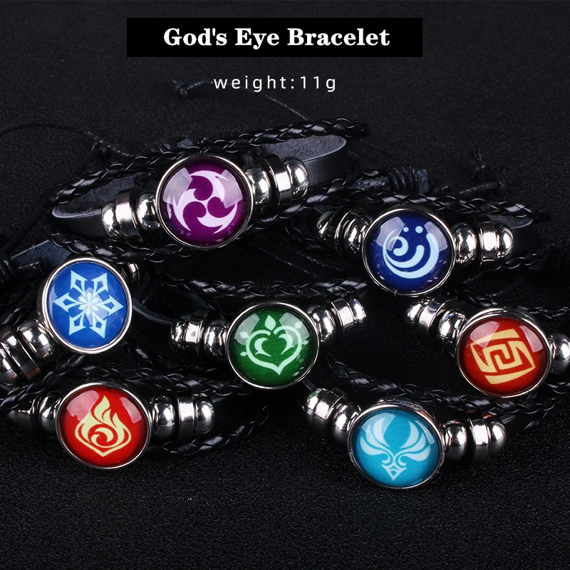 Аниме ювелирные изделия игра геншин удар косплей реквизит элемент светящиеся