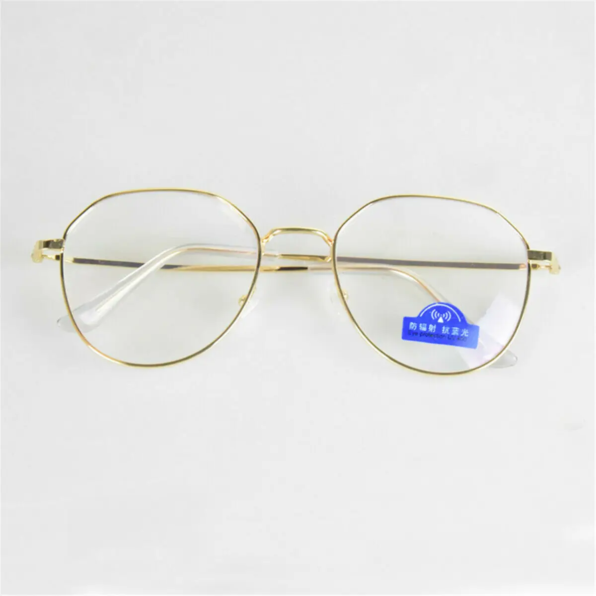 

Unisex Fashion Metal Anti Blue Light Blocking Glasses Computer Eyeglasses Frame