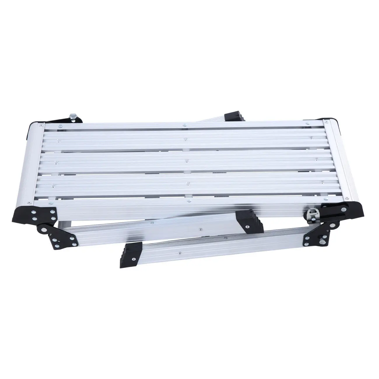 

Yonntech Ladder Bench Folding Aluminum Work Platform Hop Up Working Bench Step Ladder 150KG Capacity home use tools