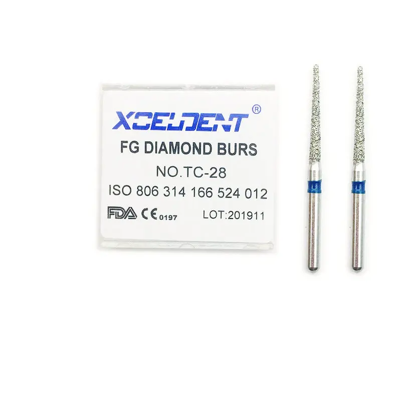 10 шт./кор. стоматологический высокоскоростной Бур алмазная полировка зубная