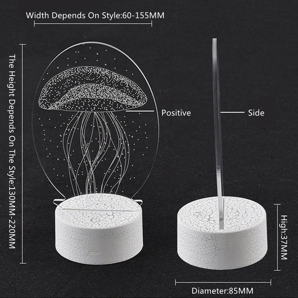 Аниме Zero Two 3d лампа для девочек Манга подарок ночник детской комнаты Прикроватная