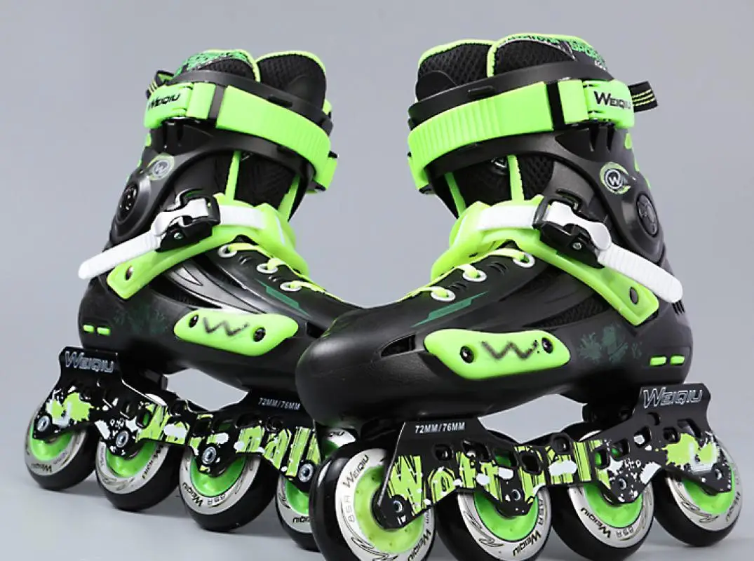 Взрослые кроссовки для роликовых коньков женские обувь хоккея с шайбой белые