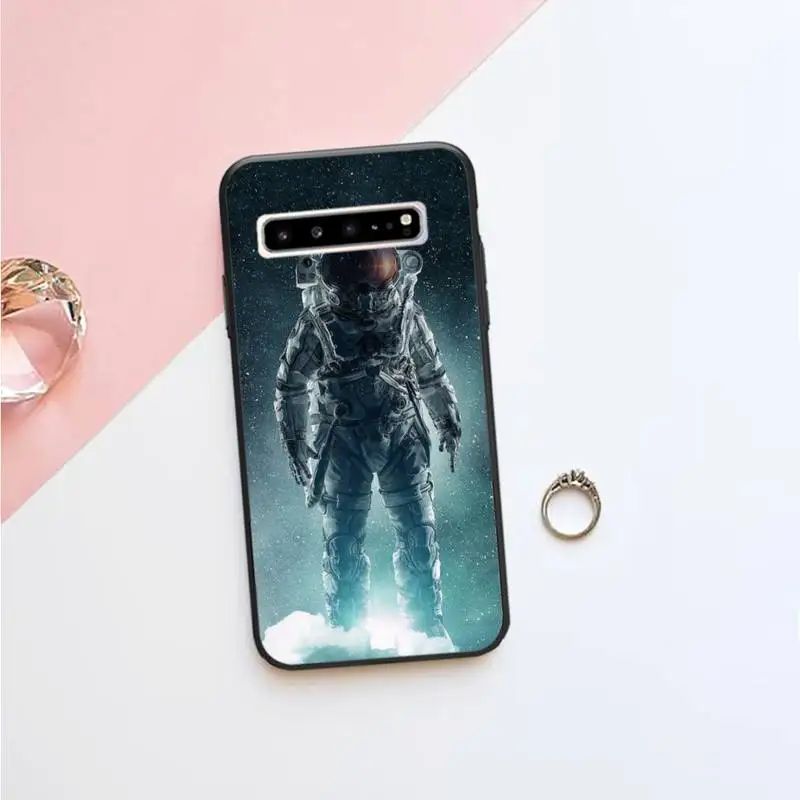 

Cosmonaut Phone Case For Samsung S7edge S8 Plus S9plus S10 Plus E For Samsung Galaxy S10