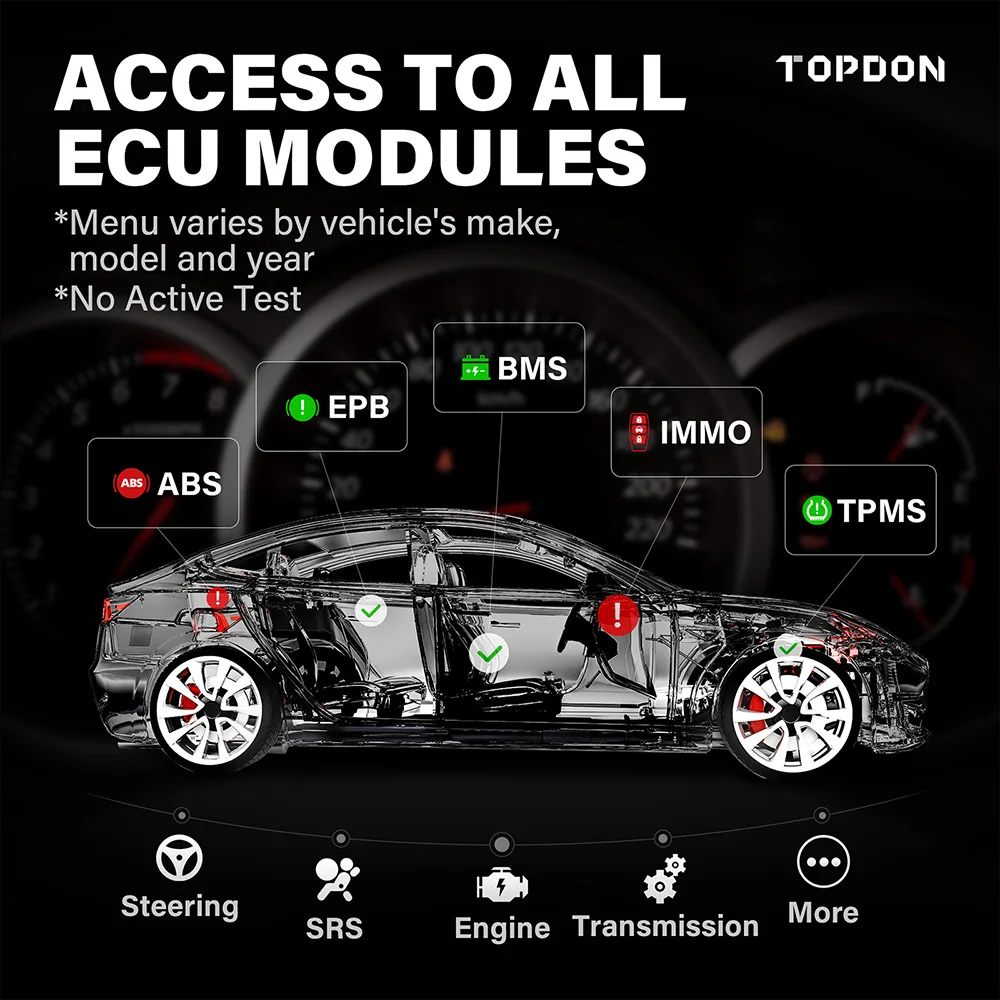 Автомобильный диагностический инструмент Topdon ArtiDiag800 BT OBDII 2 считыватель кодов