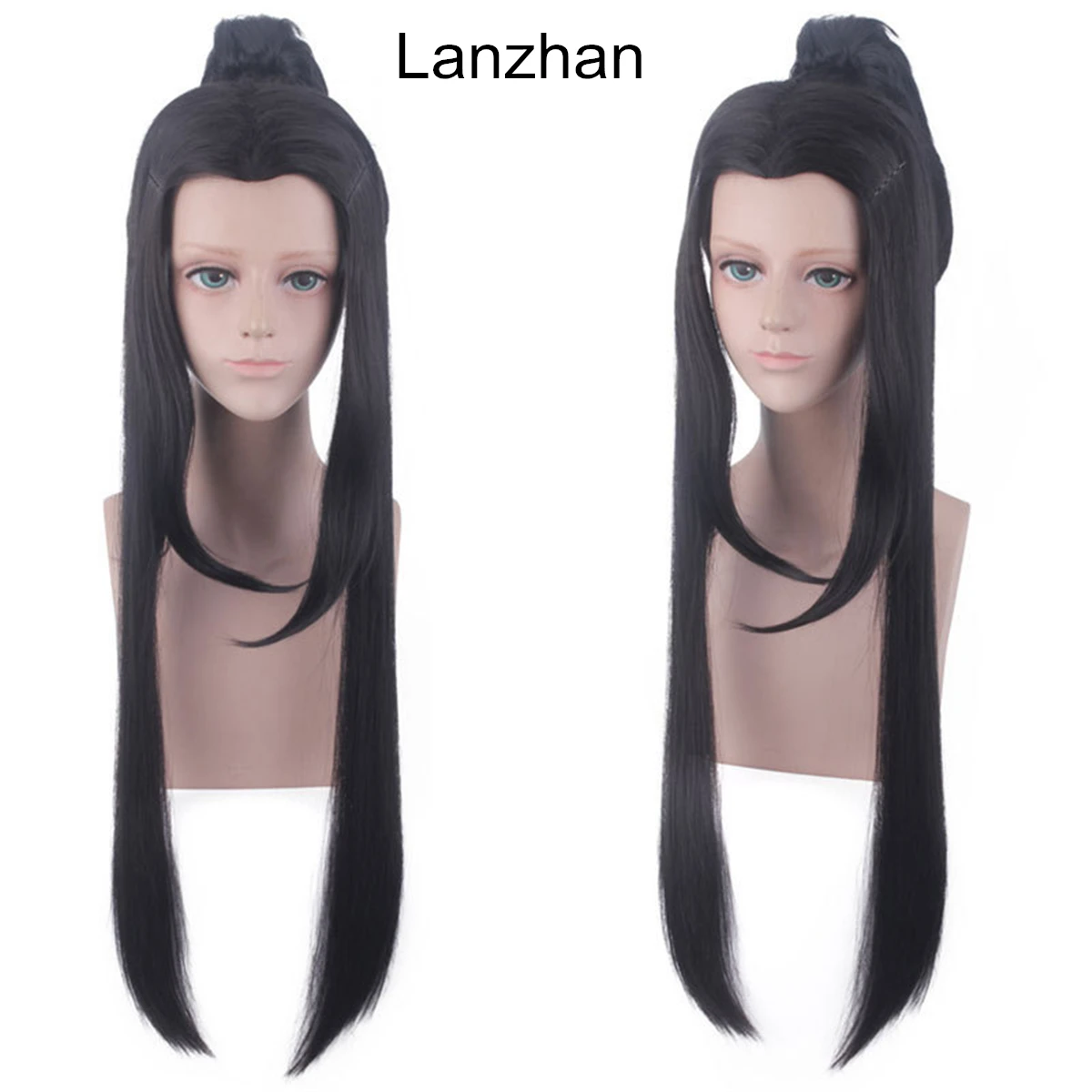 Wei Wuxian Jiangcheng Lan Wangji Wig Cosplay Mo Xuanyu Mo Dao Zu Shi Anime Grandmaster of Demonic Cultivation Cosplay Halloween