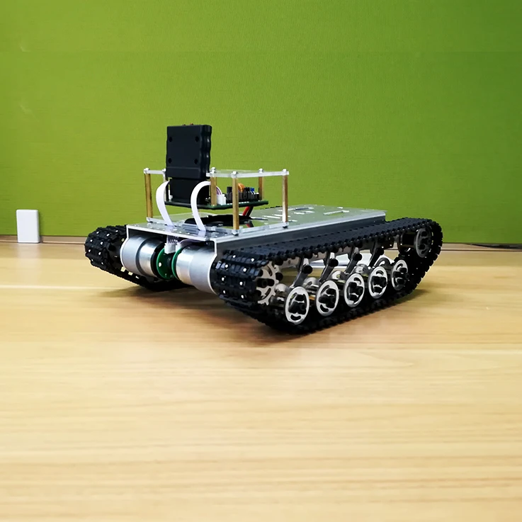 Гусеничное шасси с электронным амортизирующим баком STM32 Интеллектуальный