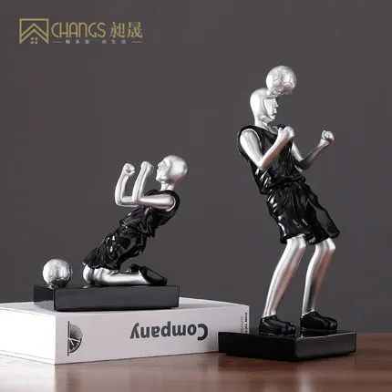 

Аксессуары для украшения дома, Футбольная звезда, миниатюрные фигурки для спортсменов, спальня, гостиная, украшение для рабочего стола, рож...