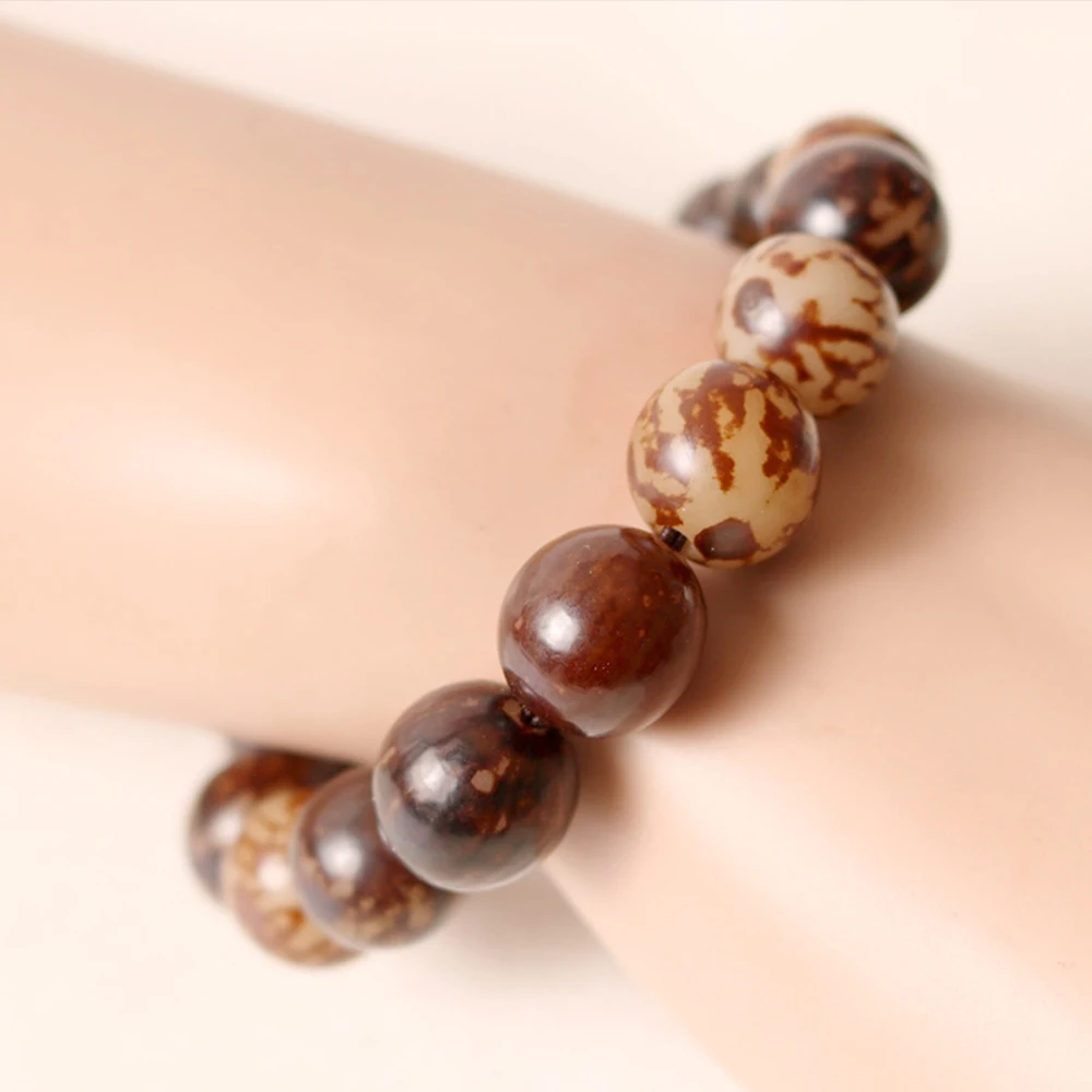 Модные натуральные мужские технические браслеты для женщин религиозный Будда