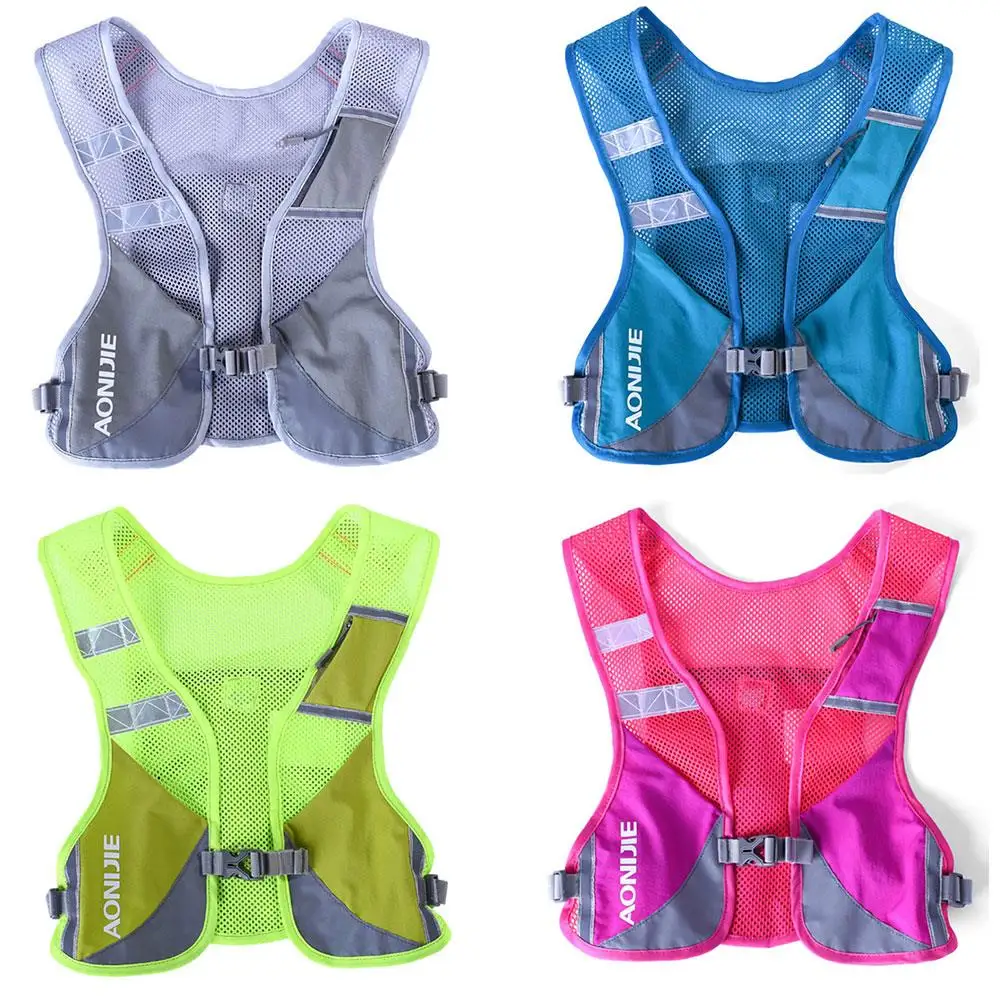 

Hiking Cycling Gym Bags Sports Backpack Walking Slim-Type One Size Polyester Running Outdoor Fitness Vest Bag 4 Color Racing