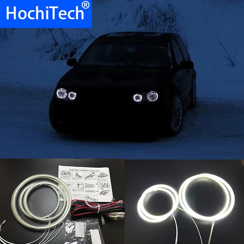 HochiTech ультра яркие красные/зеленые/Белый светодиодный глаза ангела 12 В halo Кольцо