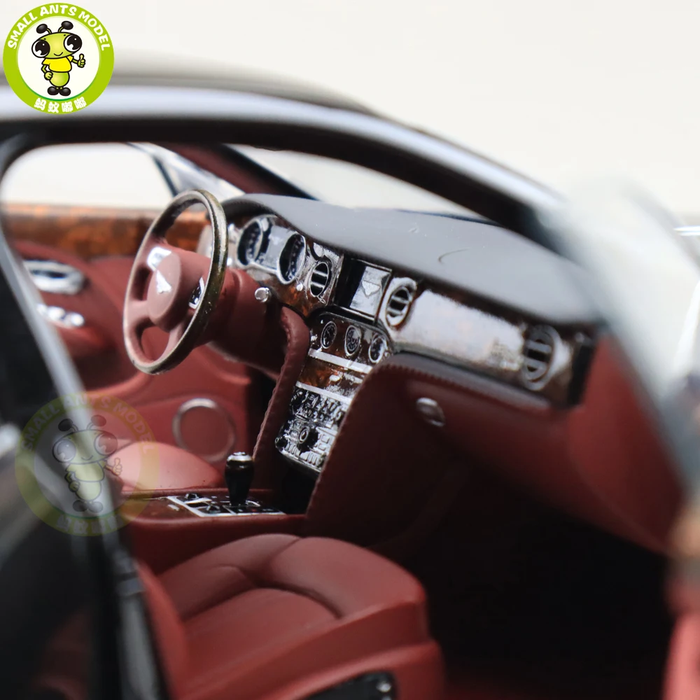 1/18 Почти настоящий Mulsanne W.O. Литой металлический модельный автомобиль подарок