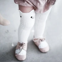 baby cotton knee pads stockings childrens knee socks baby three dimensional loose mouth over the knee socks autumn and winter