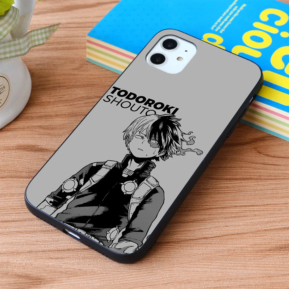 

For iPhone Todoroki Shouto V2 Soft TPU border Apple iPhone Case