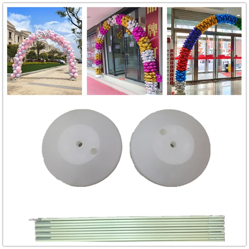 

Balloon Arch Kit Wide Large Frame Arch Column Stand Water Fillable Base Wedding Party Shop Door Decoration